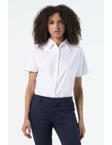 S-SO16030-SOL'S ELITE - SHORT SLEEVE OXFORD WOMEN'S SHIRT